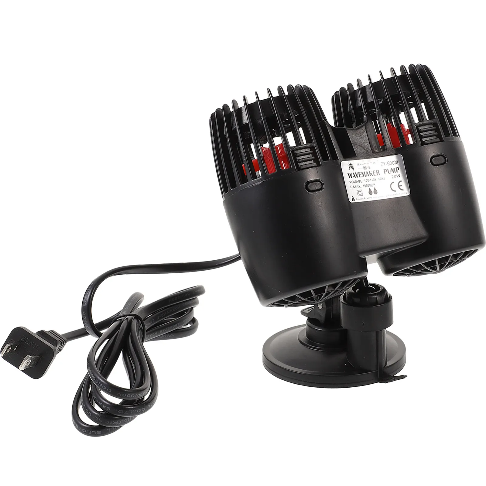 

Wave-Making Aquarium Pump Suction Cup Fish Tank Circulation Pump Us Plug Strong Maker for Aquarium Water Flow