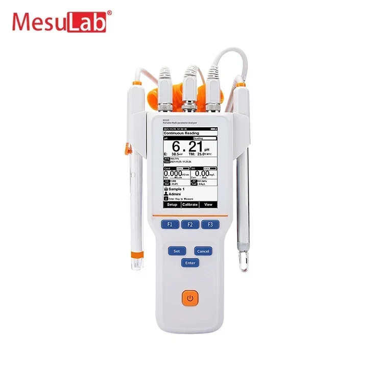 

Guangzhou M310F Portable Multi Parameter Water Quality Meter Salinity Tds Conductivity Orp Ph Meter Tester