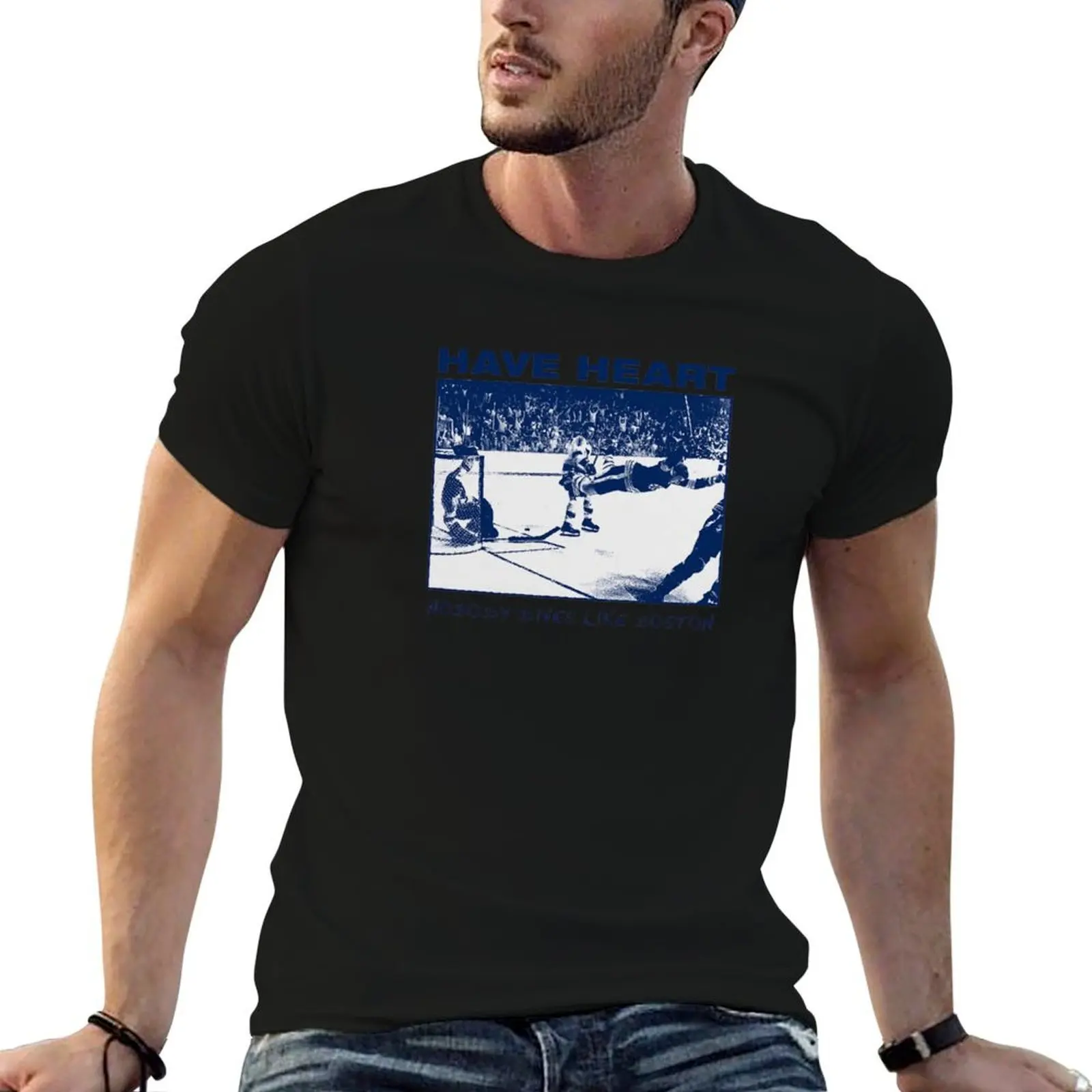 Nobody Dives Like Boston T-Shirt cotton t shirts high quality t shirts with prints t shirt for man T-shirt