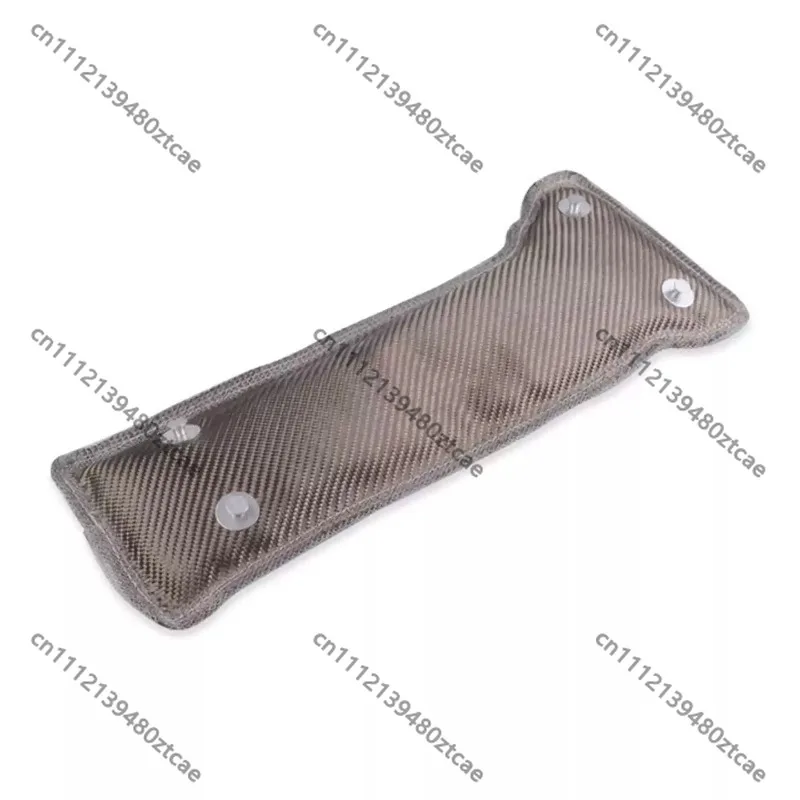 Turbo Heat Shield Basalt Blanket with Springs, Turbo Heat Wrap, Racing Turbo High Temperature Protection Modification Parts