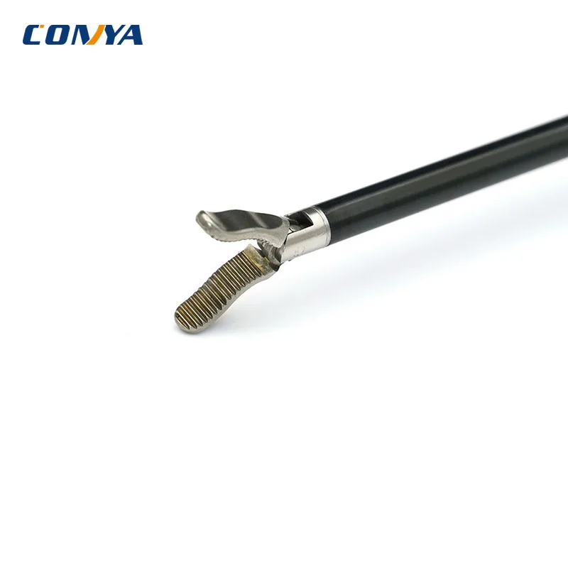 Laparoscopic Membrane Gripper Forceps,Head Length 12mm Reusable Laparoscopic Grasping Forceps