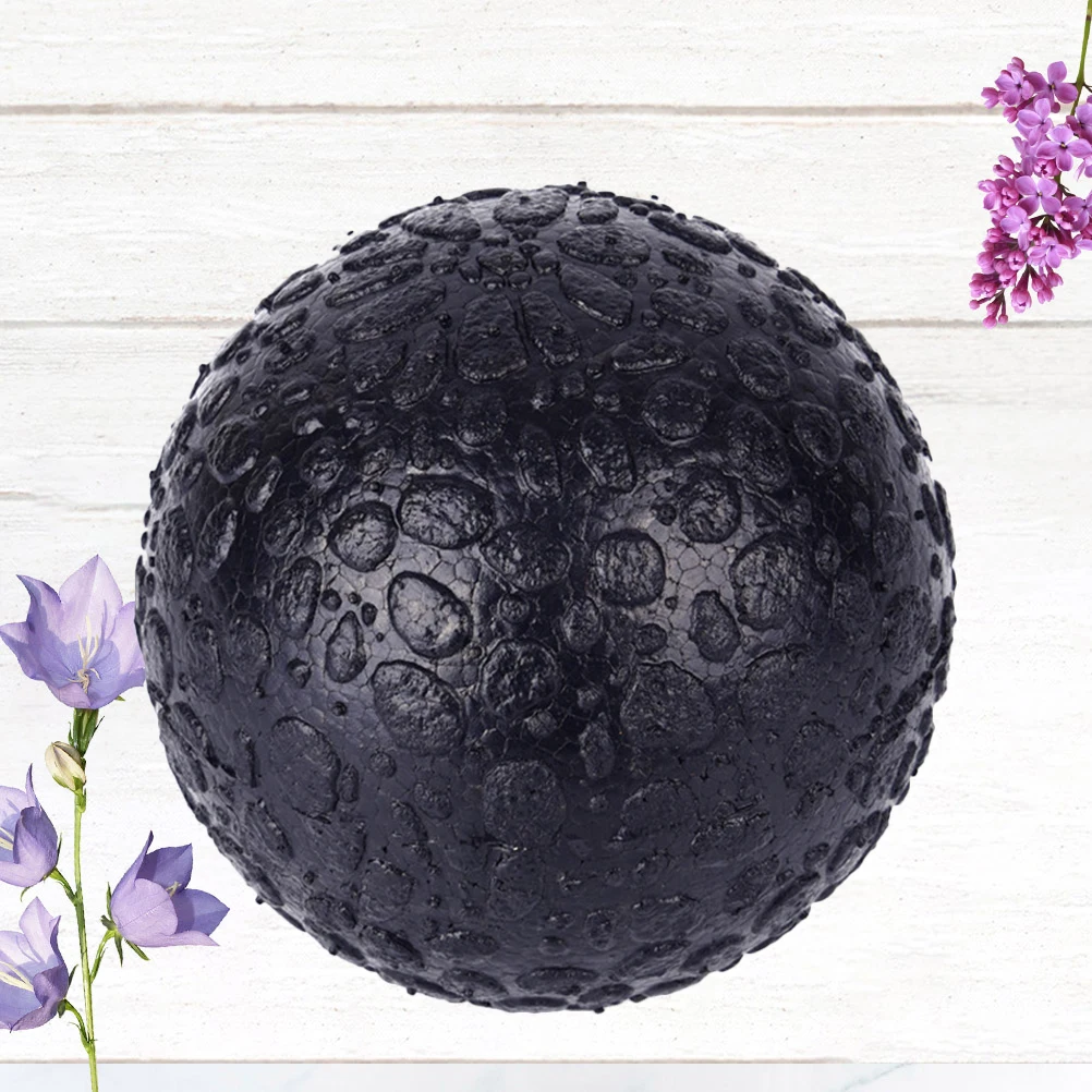 

Massage Extra Firm Muscle Roller For Back Neck Spine Sacrum Yoga Pilates Recovery Black Fascia Ball Yoga Ball Muscle