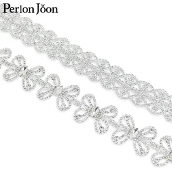 1 Yard Crystal Diamante Chain DIY Accessory Burnished Yard Chain Wedding Dress Decoration Accessories ML252