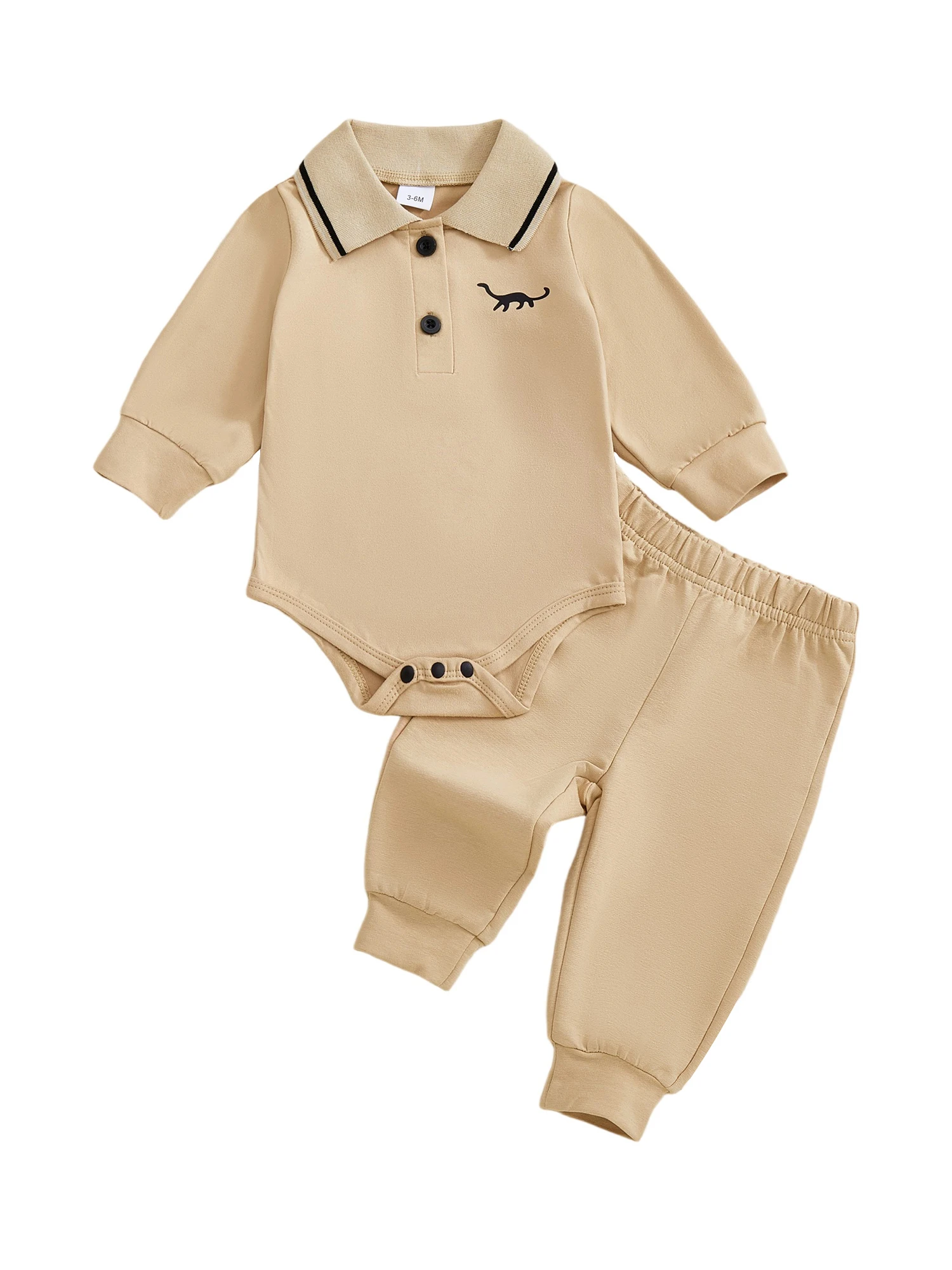 

Toddler Boy s Clothing Set with Cute Animal Print Hoodie and Matching Jogger Pants for Playtime Adventures