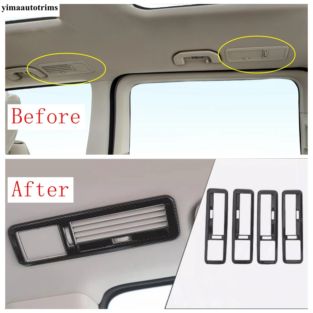 Rear Roof Air Conditioning AC Outlet Vent Frame Cover Trim Accessories For Mercedes-Benz Vito W447 / V Class V260 2014 - 2021