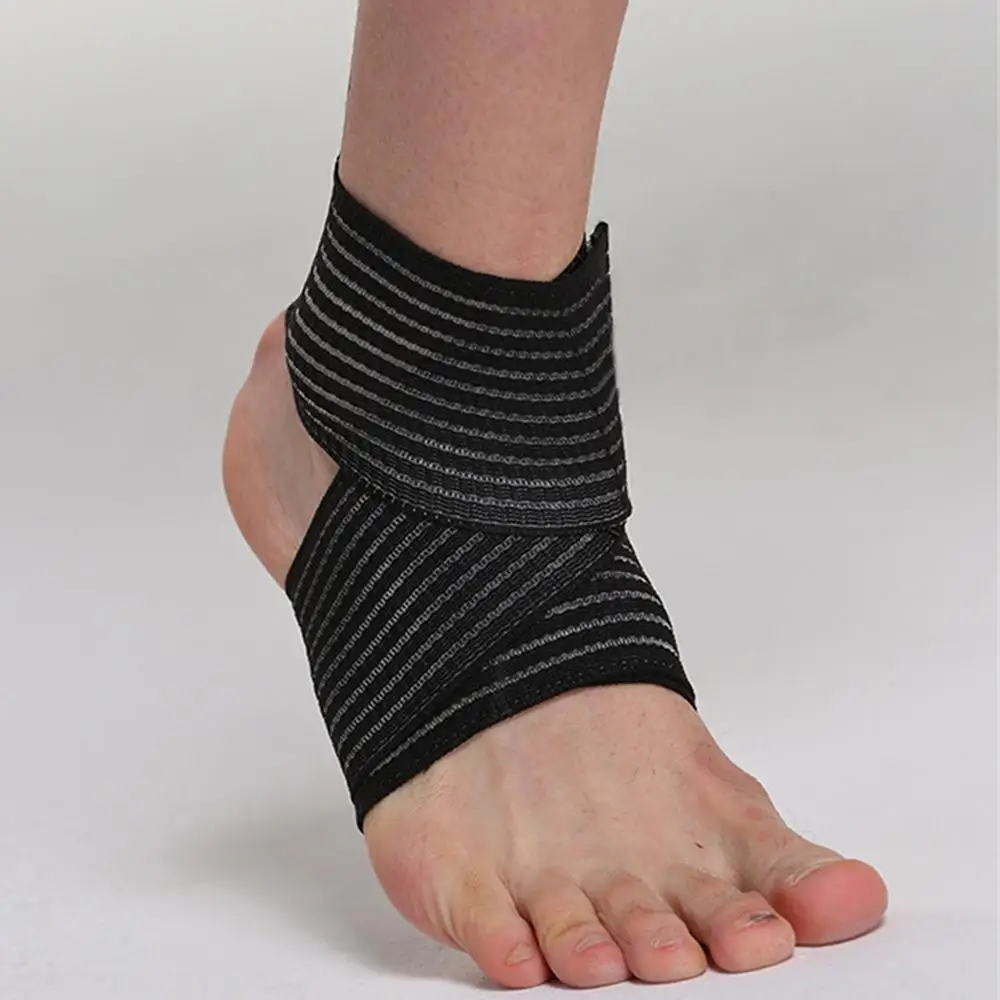 Elastic Safety Sports Ankle Support Football Basketball Taekwondo Sport Protection Bandage Gym Ankle Sprain Brace Guard