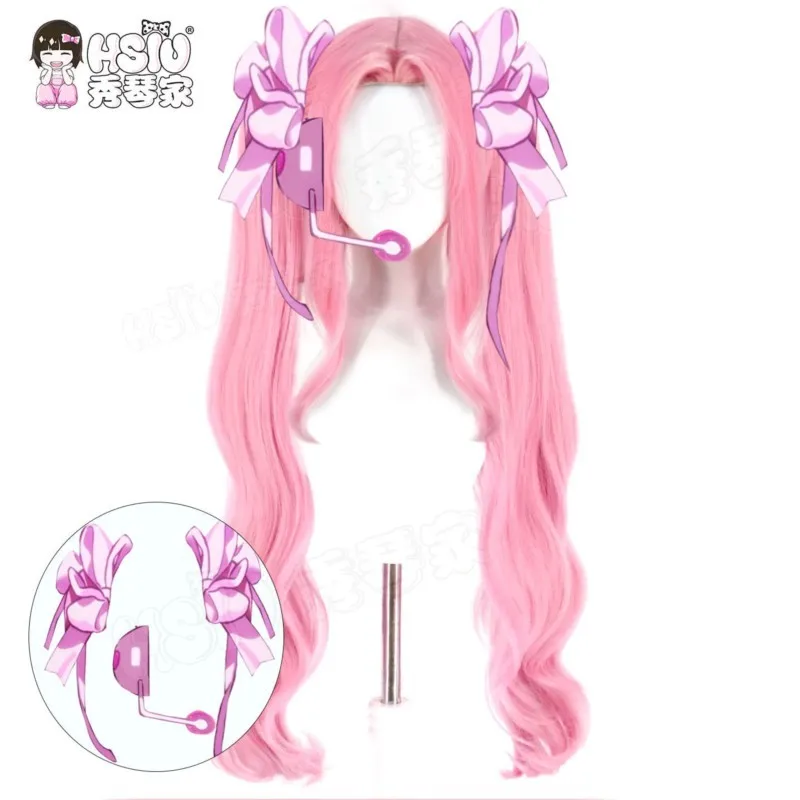 Mizi Zombiestage Cosplay Mask Wig Pink Lolita Gothic Zombie Woman Idol Stage Clothes R1 ZOMST-Little Bunny Halloween Alienstage view 6