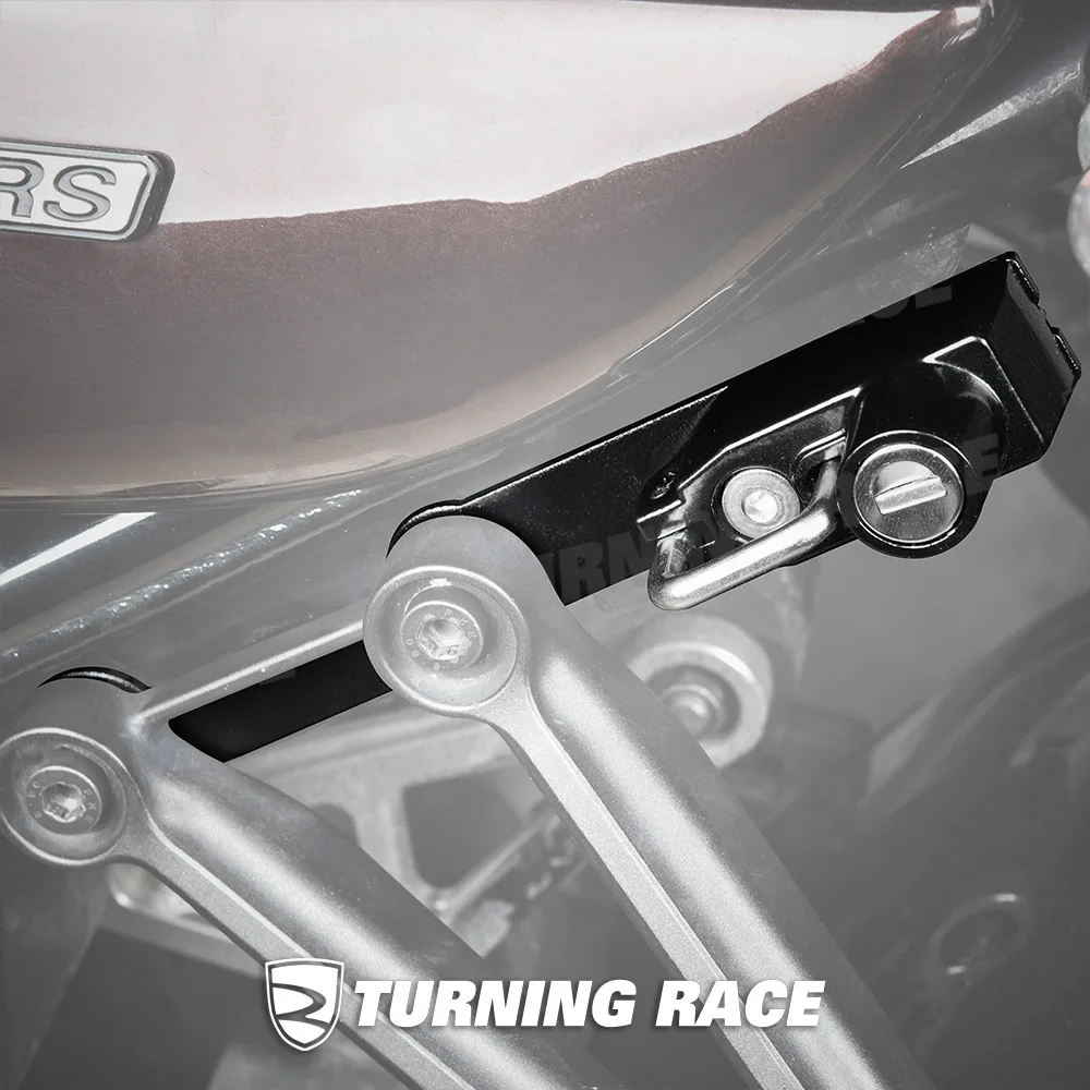 

Для Kawasaki Z900 2017-2026 Z900RS 2018-2026 замок для мотоциклетного шлема левая подножка монтажный кронштейн защитный крючок аксессуары черный