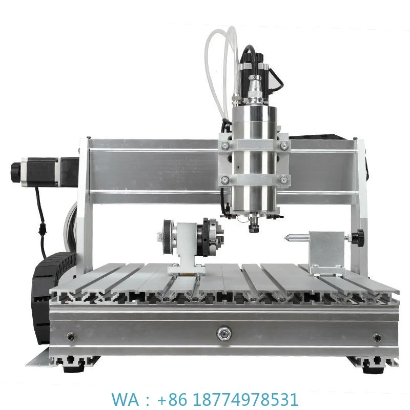 

Machine for PCB PVC WOOD Mini CNC DIY Machine 6040 4-axis 1500W Milling Engraving