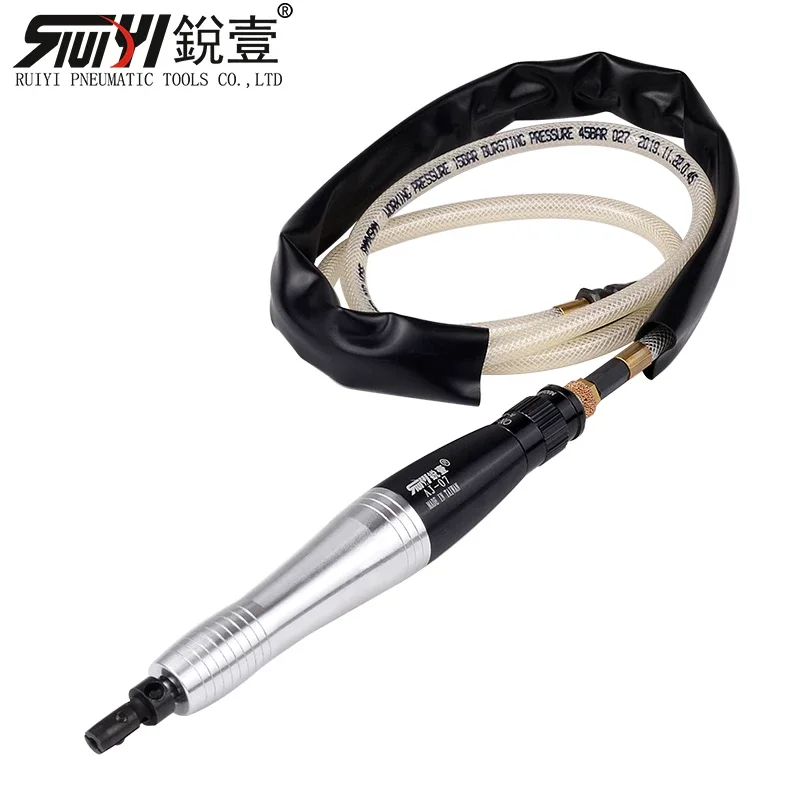 Ruiyi Aj-07 Reciprocating Pneumatic Ultrasonic Straight Grinder Polishing Machine Wave File