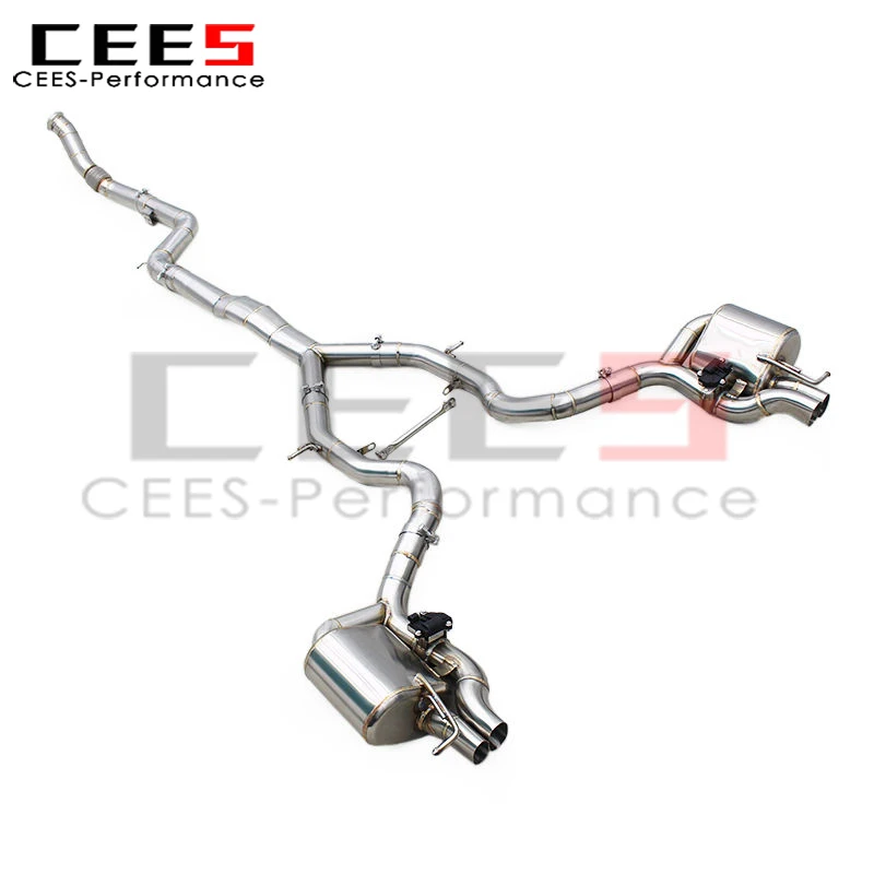 

Выхлопная система CEES Valved Sport Catback Muffler для Mercedes-Benz CLE53 AMG 3.0T 2024-2025 из нержавеющей стали с управлением