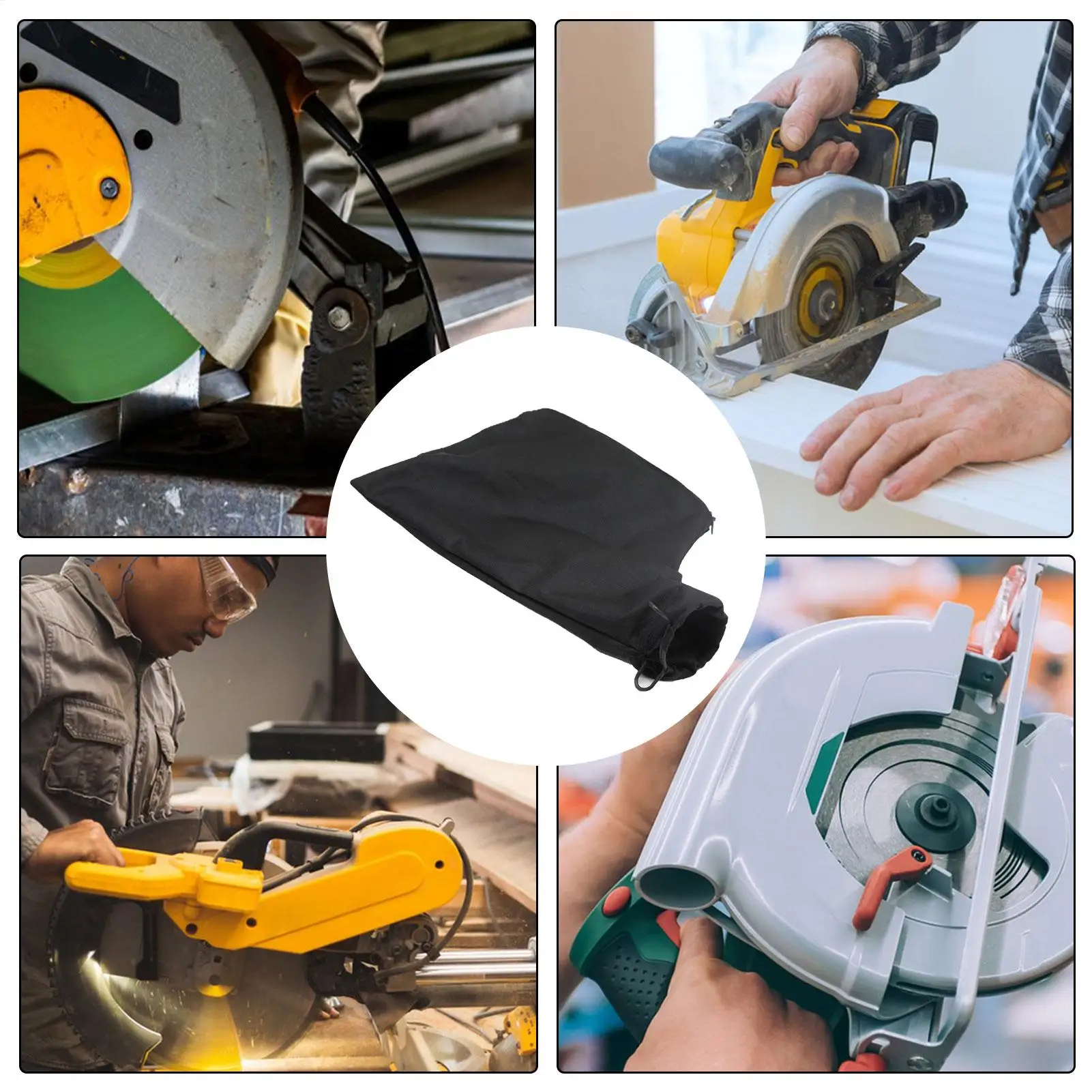 Mitre Saw Dust Bag Collection Saw Dust Collection Miter Dust Bags Table Saw Dust Collector Bag Accessories for Family Workshop