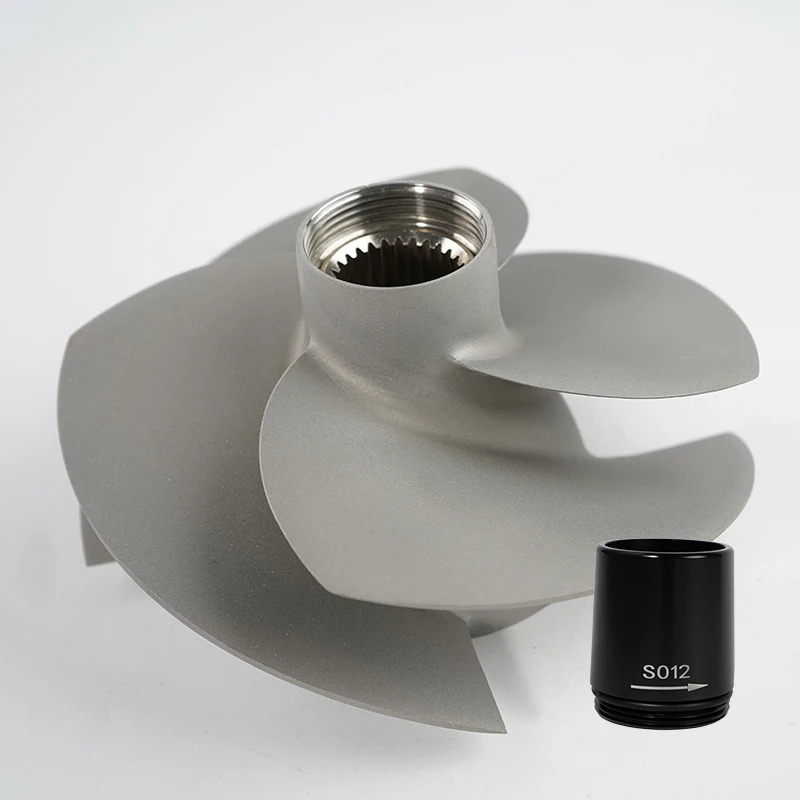 

Cheap 159mm Diameter Pump Jet Ski Impeller for Bombardier GTX LTD IS/S/260 4-Blade Stainless Steel Motorboat Propeller