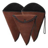 3pcs Ocarina Protection Bag 12 Holes Lightweight Travel Storage Pouch Anti-lost Musical Instrument Parts Cover