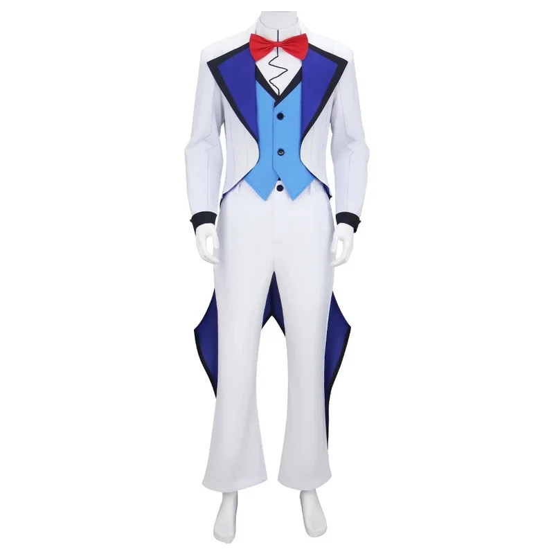 

Vox Vincent Devil White Suit Cosplay Costumes Anime Character Halloween Costume Performance Clothing for Adult Men hf5]]