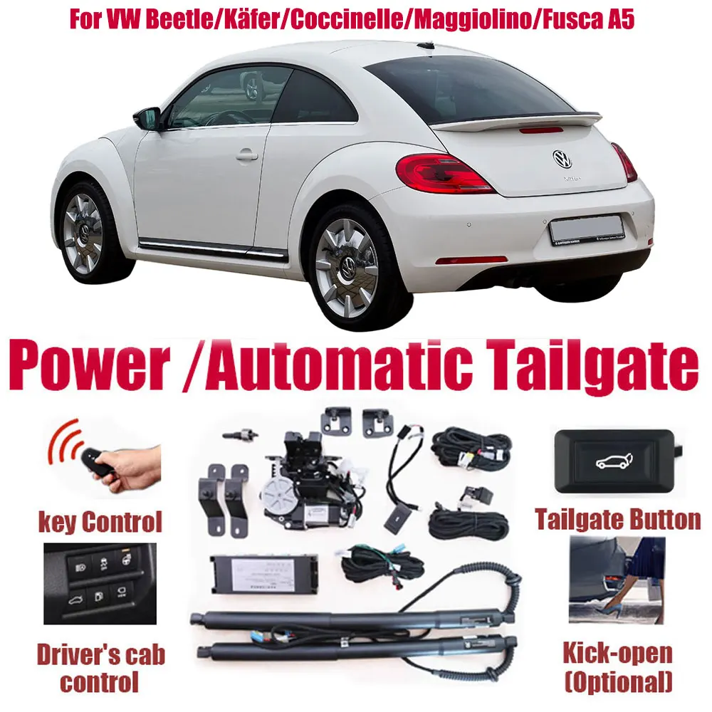 For Volkswagen VW Beetle/Käfer/Coccinelle/Maggiolino/Fusca A5 Car Automatic Lifting kit Opening Trunk Intelligent Power Tailgate