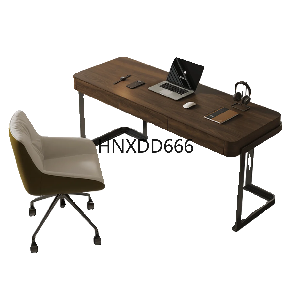 

Minimalist walnut desk computer desk