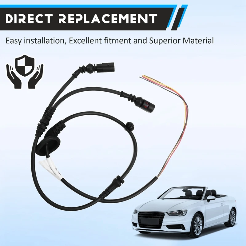 Car Front Left Speed Sensor Wiring Harness For VW Golf 6 1K0927903B 1K0927903R