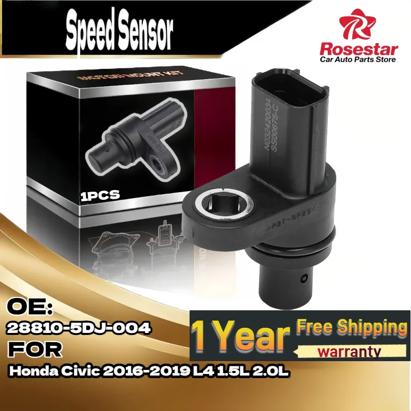 

Automatic CVT Transmission Speed Sensor for Honda Civic 2016-2019 L4 1.5L 2.0L OE 28810-5DJ-004
