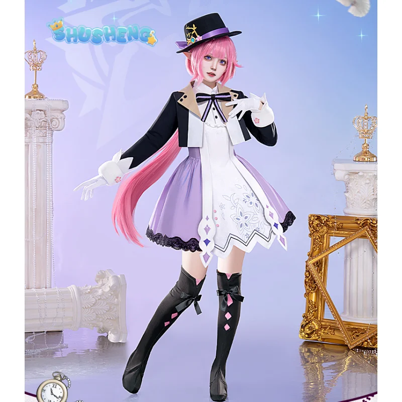 

Honkai Impact 3rd Elysia Cosplay Costume Cos Game Anime Party Uniform Hallowen Play Role Clothes Clothing New Full