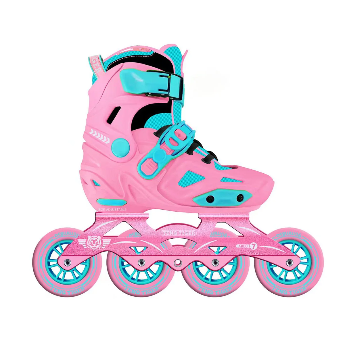 Pro Hard Boot 3 Big Wheel 110mm Junior Freestyle Skates Outdoor Urban Roller Skates Kids Inline Skates