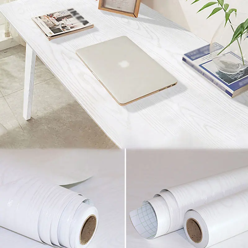 

Фоновые обои для ремонта стен, самоклеящиеся 45 см, белые или черные деревянные обои, подходят для гостиной, обои для домашнего декора