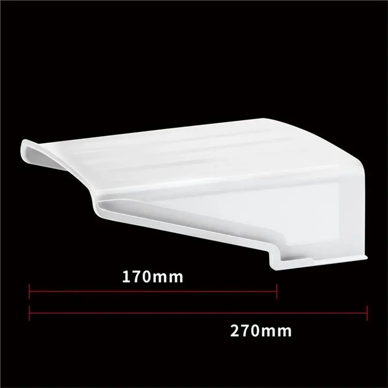 B50B-Security Camera Cover Rain Shade Protective Roof Weatherproof ABS Housing