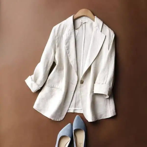 

New Women's Sus Casual Sportswear Set Autumn Season 7/8 Sve T-irt And orts Men's Sle Comfortable Breathable Clothing