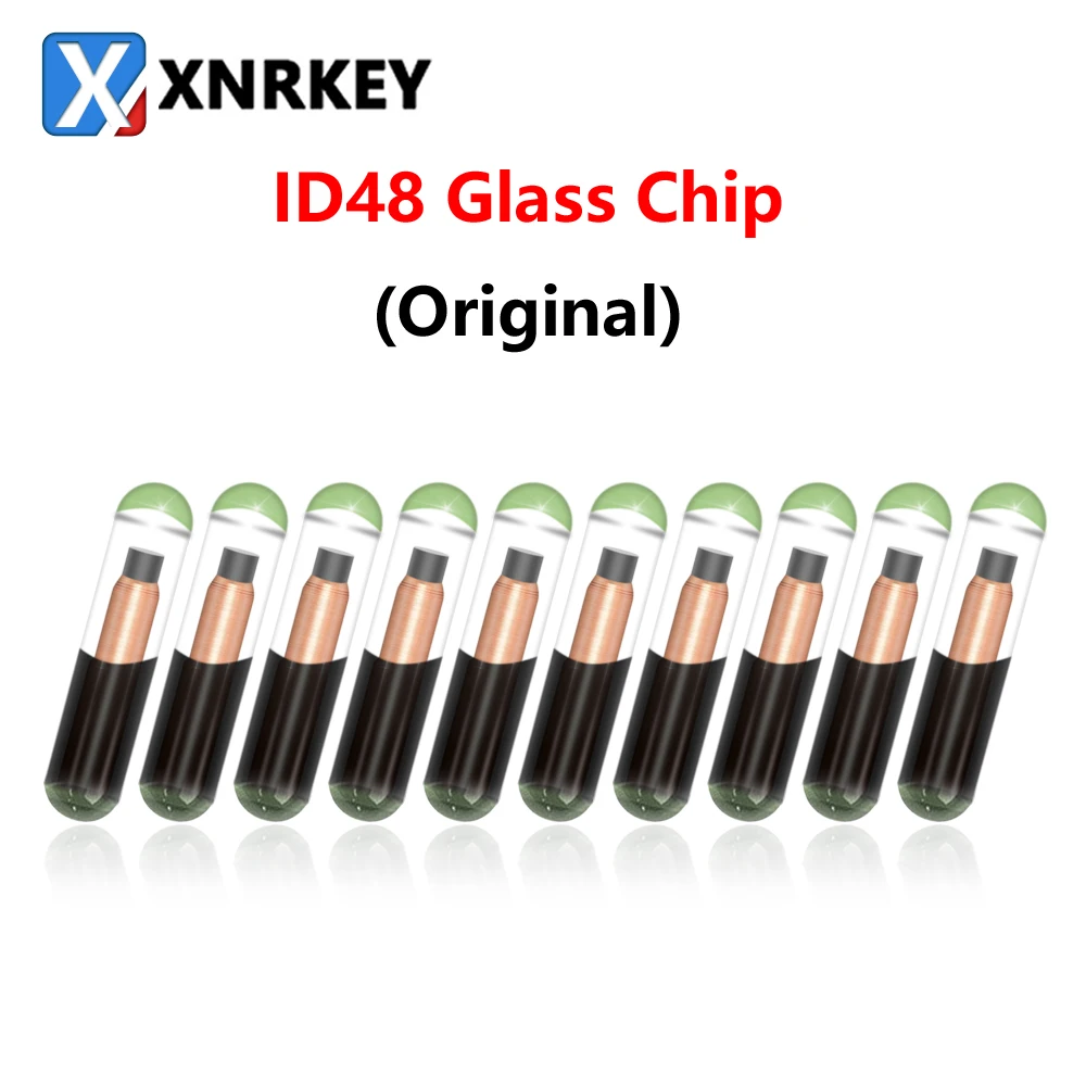 

XNRKEY Original ID48 Glass Chip for Car Key Megamos Crypto Chip