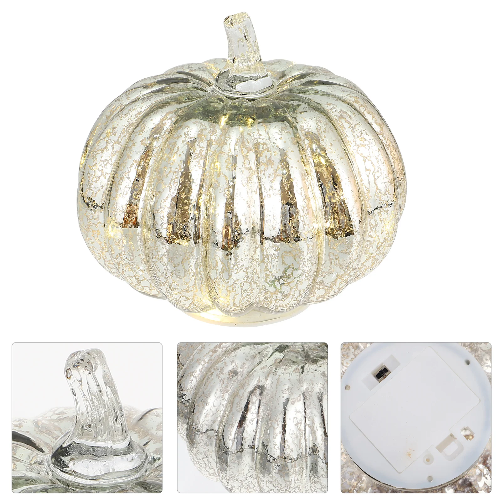 

Halloween LED Pumpkin Lantern Flickering Flameless Light Decoration Safe No Fire Danger Perfect for Family Kids Pets
