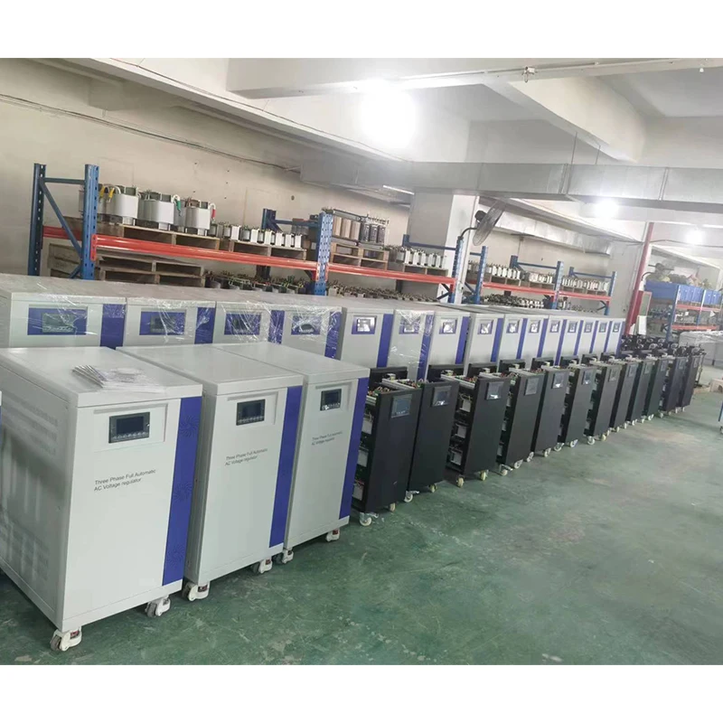 

Промышленный 3-фазный регулятор напряжения ABOT SBW-80KVA