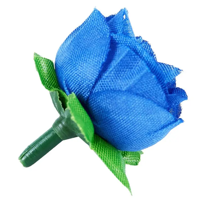 GTBL 150 Artificial Roses, 3 Cm Tall, Wedding Decoration, Navy Blue