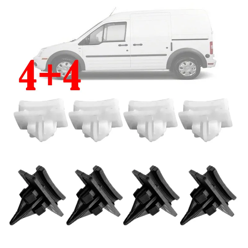 8X For Ford Transit Mk6 Mk7  2001 2002 2003 2004 2005 2006 2007-2013Front Windscreen Side Trim Clips A Pillar Moulding Clips