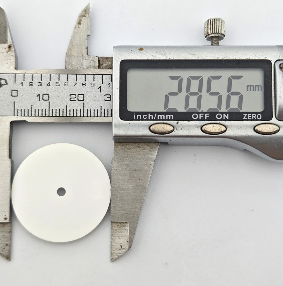 28.5mm Watch Dial NH35 Dial NH36 Dial Blank Dial White Dial Watch Accessories Suitable For NH35/NH36 Movement Customized Logo