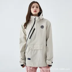 AIRPOSE-Hooded Ski Jacket for Women, Professional Sports Clothing, Outdoor, High Quality, New, 2023