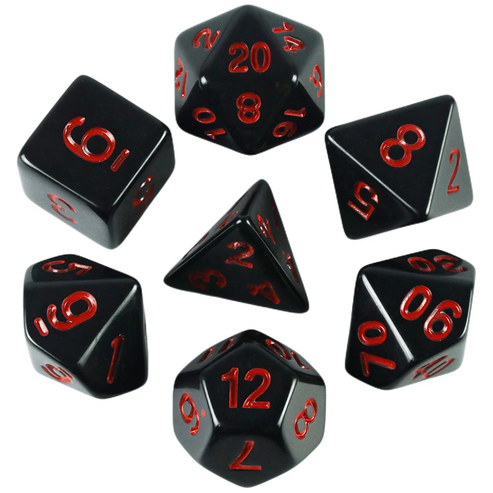 Dices For Gaming Cubes For DND High Quality Dice Set Perfect Finish 25 Different Colours Available For Board Games DND RPG Games
