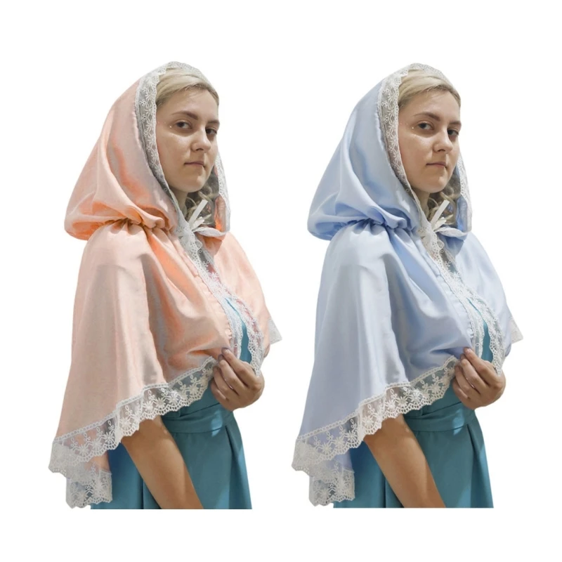 Summer Short Cape Shawls Wrap for Victorian Era Prom Hooded Cloak Princess Cape Elegant Victorian Era Shawl DropShipping