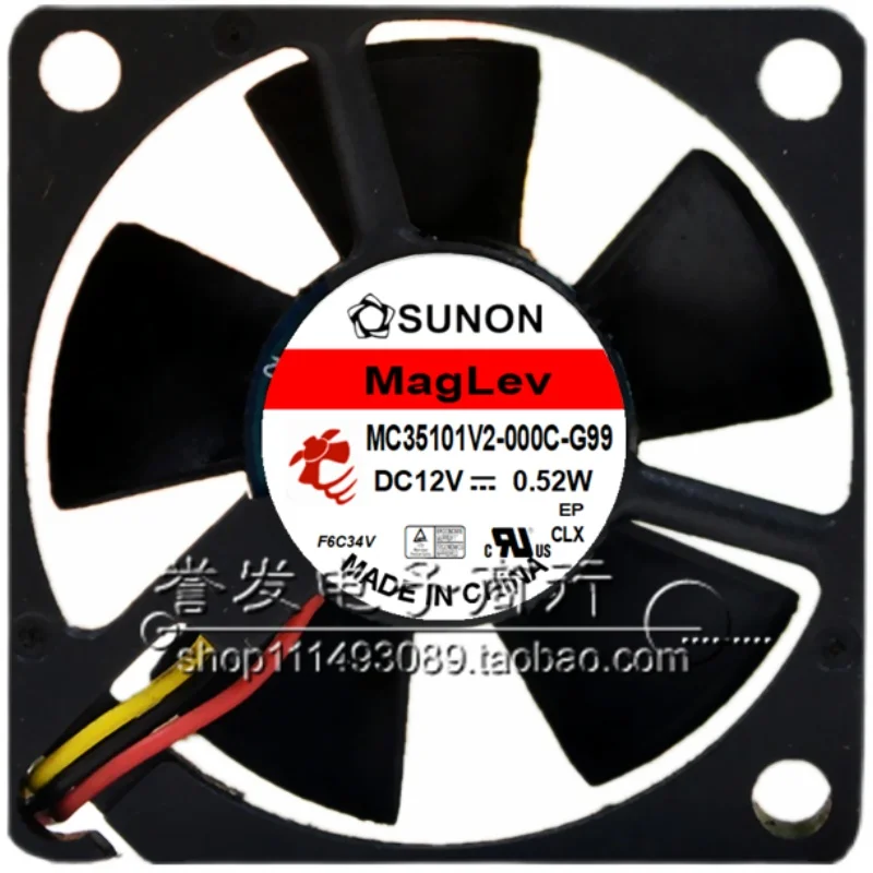 Nouveau radiateur de ventilateur de refroidissement ORIGINAL MC35101V2-000C-G99 12V 0.52W 3510 35x35x10mm