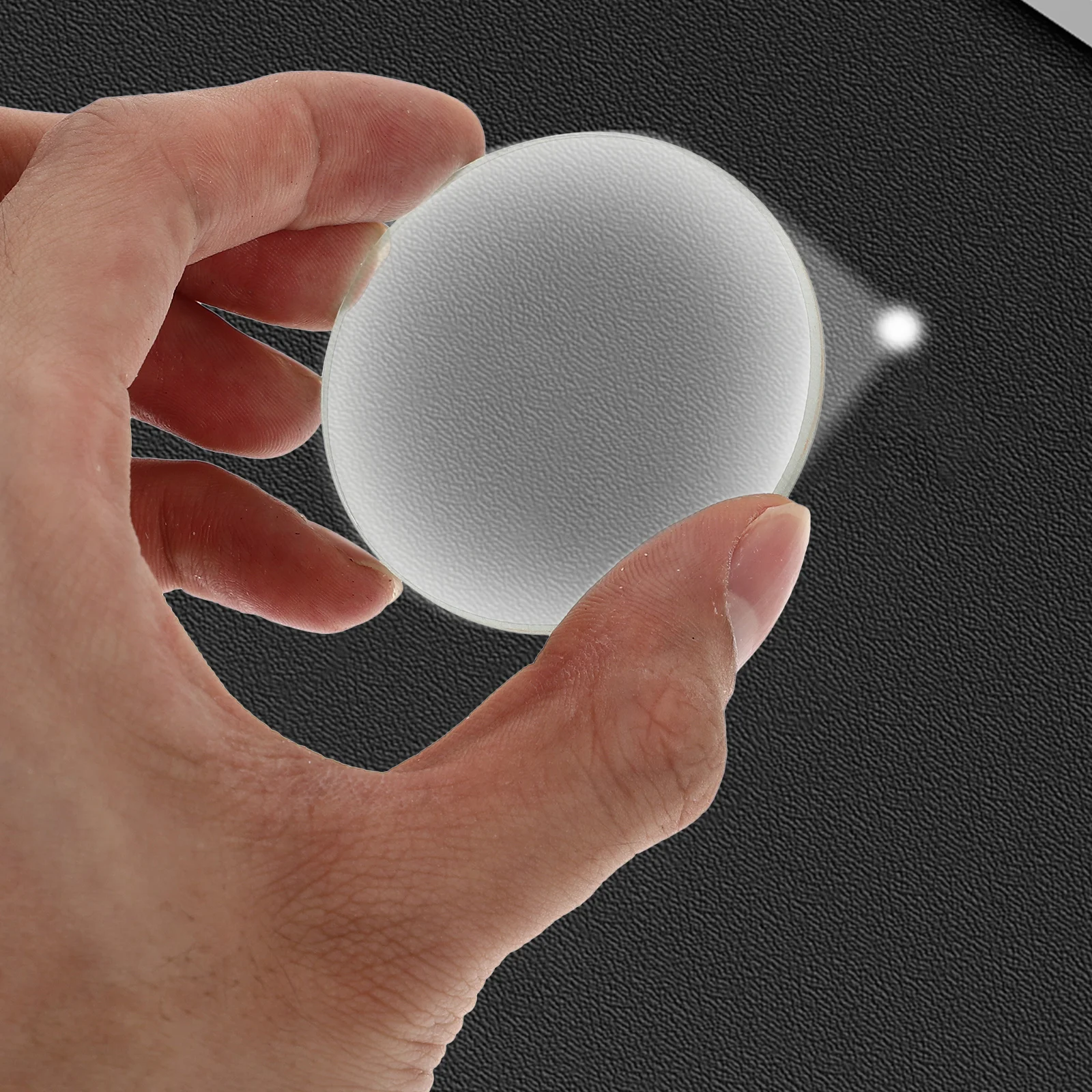 

3Pcs Optical Lens Premium Double Convex Glass 50Mm 100Mm Focal Lightweight Ground Edge for Educational Experiments Laboratory