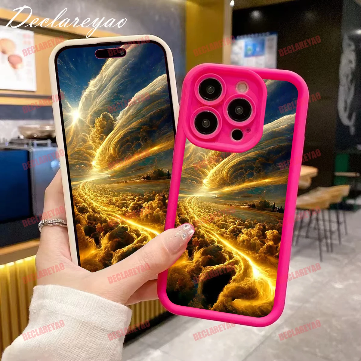 DECLAREYAO ماتي بولي يوريثان لينة خفيفة سليم حالات ل Redmi 10X 9A 9S 11A K50 8 9AT 7 13R 10A زائد A2 Pro 9i wer يغطي حافظة للصدمات #4