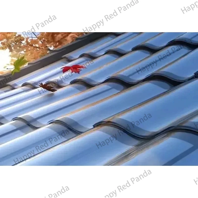 Installation of System Roof Photovoltaic Tiles, New Energy Solar Panels