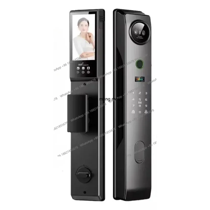 

Face Recognition Smart Door Lock Remote Control Voice Intercom Electronic Lock Password Lock