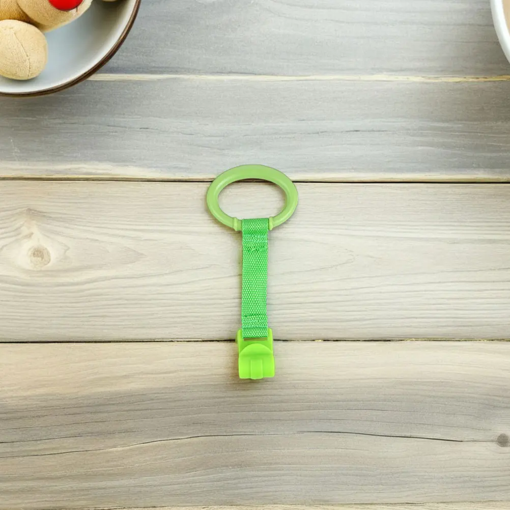 

6 Pcs Baby Toddler Assist Ring Bed Crib Hanging Stand up Pull Rings-baby Walking Helper