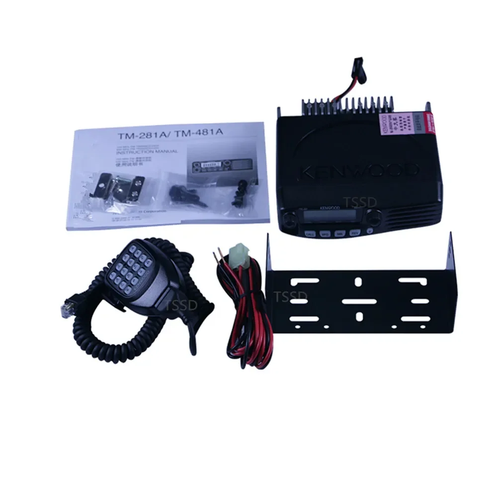 TM281A TM481A TM-281A TM-481A 65W Ham สมัครเล่น VHF 136-174MHz UHF Transceiver รถติดตั้งฐานวิทยุมือถือ Walkie Talkie