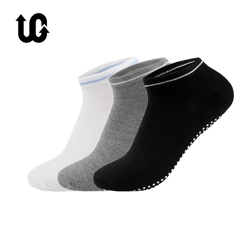 3 Paare/los Yoga Socken für Frauen Nicht-Slip Griffe Straps Bandage Baumwolle Socke Pilates Reine Barre Ballett Dance Barfuß workout