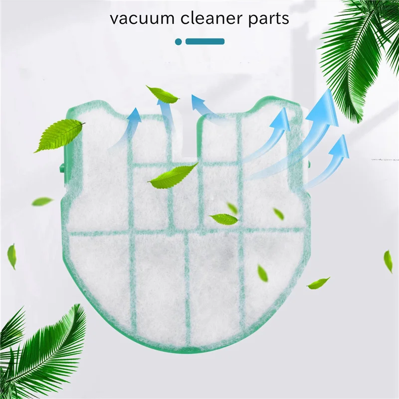 Y59A 6 قطعة مرشحات حماية المحرك مناسبة لأجزاء المكنسة الكهربائية للبطارية Vorwerk Kobold VB100 FP100