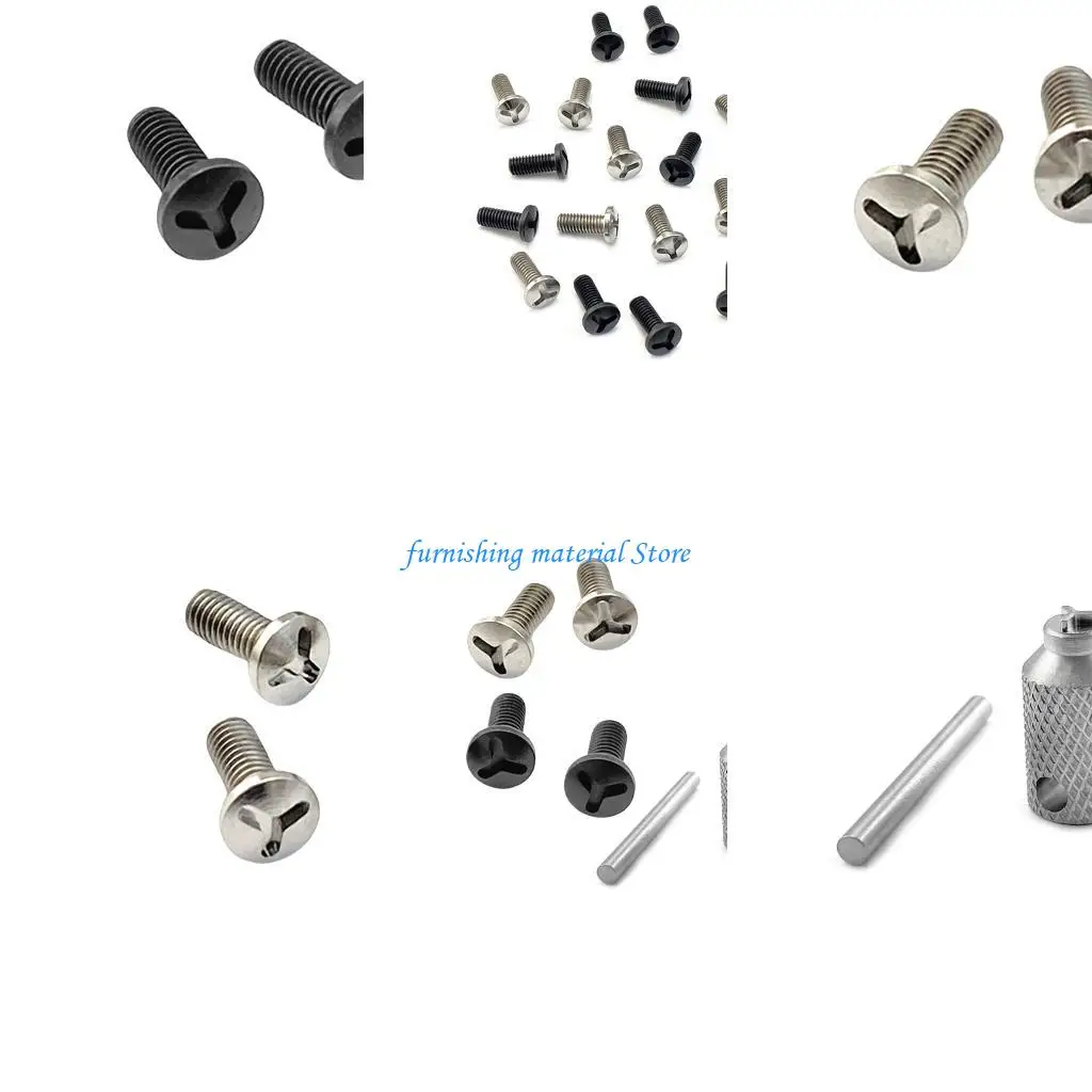 

Y5GD Heavy Duty Titaniums Fastening Screws Upgrade Rustproof Materials Shock Absorption Design