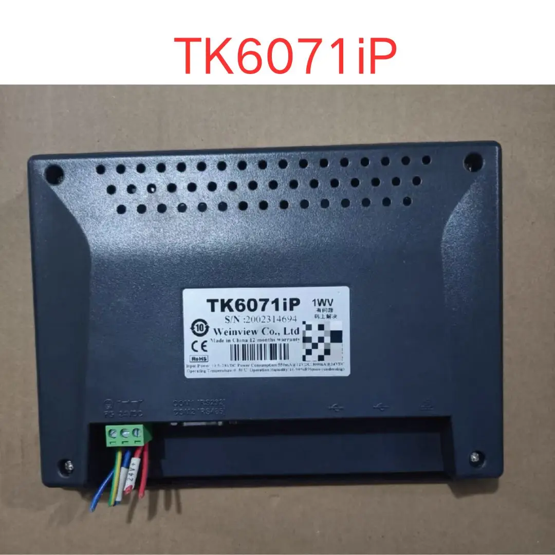 

Used TK6071iP touch screen Test OK Fast Shipping