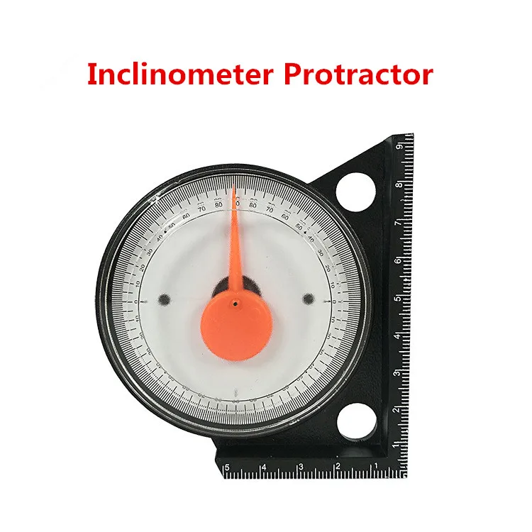 Mini Inclinometer Protractor Tilt Level Meter Angle Finder Clinometer Slope Angle Meter with Magnetic Base