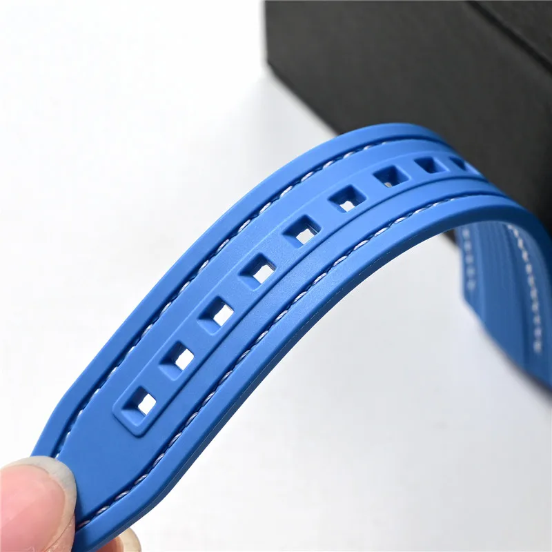 Flüssiges Silikon-Uhrenarmband 20mm für Omega X Swatch MoonSwatch Schnellverschluss Herren Damen Gebogenes Ende Ersatz-Uhrenband Armband – Detail 8